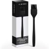 imageMisen Silicone Basting Brush  Dishwasher Safe HeatResistant Pastry Brush  Ideal for Grilling Baking and Applying Sauces and Oils  HighGrade Silicone Coating  124quot Black